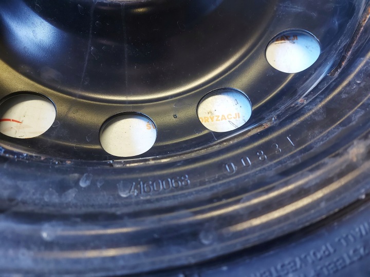 AUDI A3 II 8P GOLF V LEON II KOLO RÉGLAGE 125/70/16 96M 5X112 1K0601027F