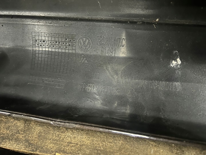 PARE-CHOCS ARRIÈRE ARRIÈRE VOLKSWAGEN TRANSPORTER T6 T6.1 LAQUÉ 4 PDC