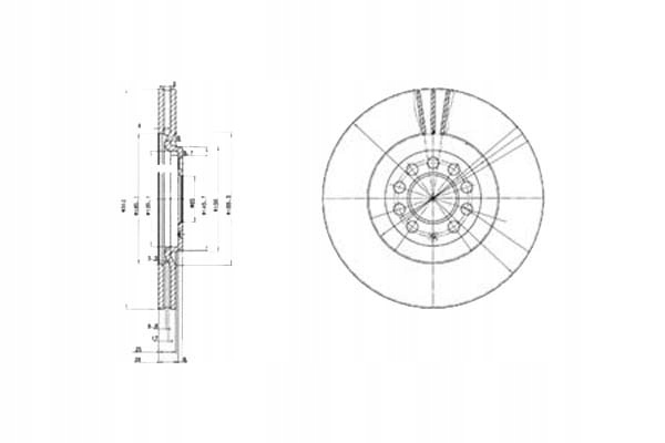 DISCOS DE FRENADO 2 PIEZAS AUDI A3 TT SEAT IBIZA 3 IB 