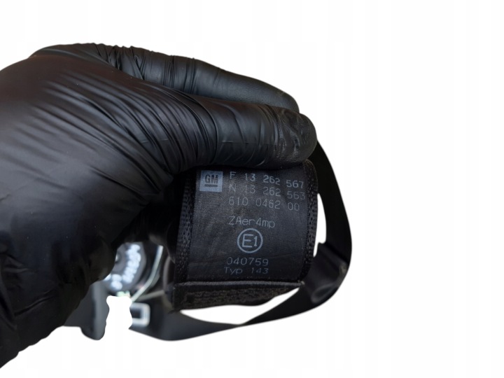 CEINTURE DE SÉCURITÉ TENDEUR DROIT AVANT OPEL CORSA D 13262567 607707600C