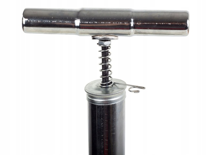 POMPE MANUELLE ROUES PNEUS MATELAS AUTOMOBILE VÉLO
