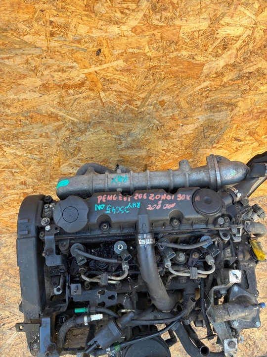 PEUGEOT 206 2.0HDI 90KM RHY 240TYS. KILOMÉTRAGE MOTEUR DIESEL