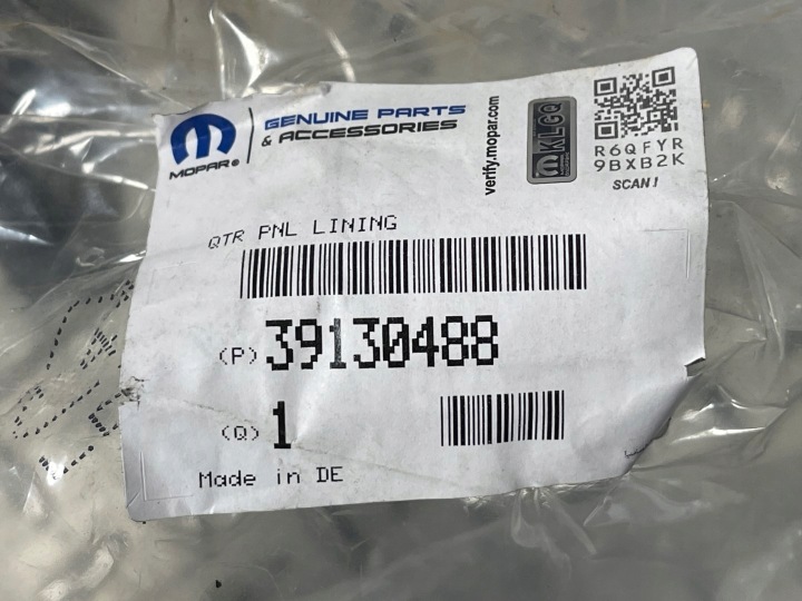 NEUF ORIGINALE MOULURE PORTES DROITE ARRIÈRE DROIT ARRIÈRE OPEL ASTRA K V LIFT 19-