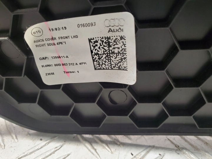 AUDI Q5 SQ5 80B863311A PANNEAUX COMMANDE COMMUTATEURS