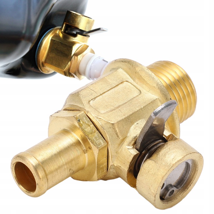 SOUPAPE DE VIDANGE HUILES MOTEUR F110N AVEC ZACISKIEM POIGNÉE LC-10 DE