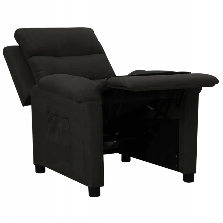 SIÈGE ROZKLADANY, NOIR OBITY TISSU