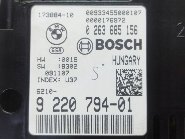 2009 BMW 7 F01 F02 F03 F04 COMPTEUR COMPTEUR DE VITESSE 9220794