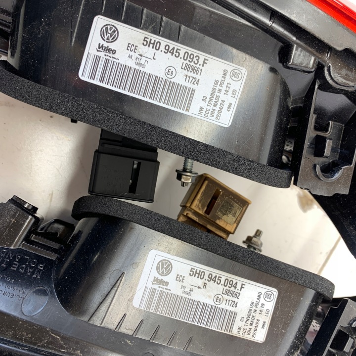 PHARE ARRIÈRE ARRIÈRE DROITE GAUCHE LED ENSEMBLE 4 PIÈCES VW GOLF 8 VIII 5H 2024R