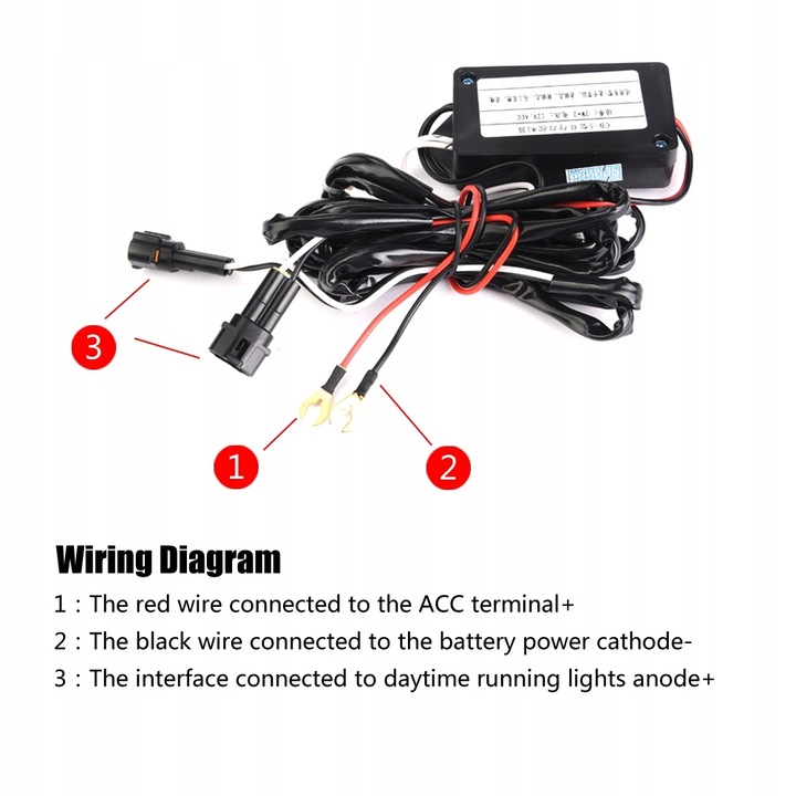 DE AUTOMÓVIL LUZ PARA CONDUCTOR DE DÍA DIODAL LUMINOSAL LED DRL AL 