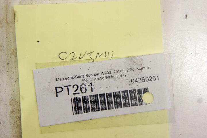 PT261 MERCEDES SPRINTER W906 2.2D SOUPAPE NADMIAROWY TURBOCOMPRESSEURS 6116316