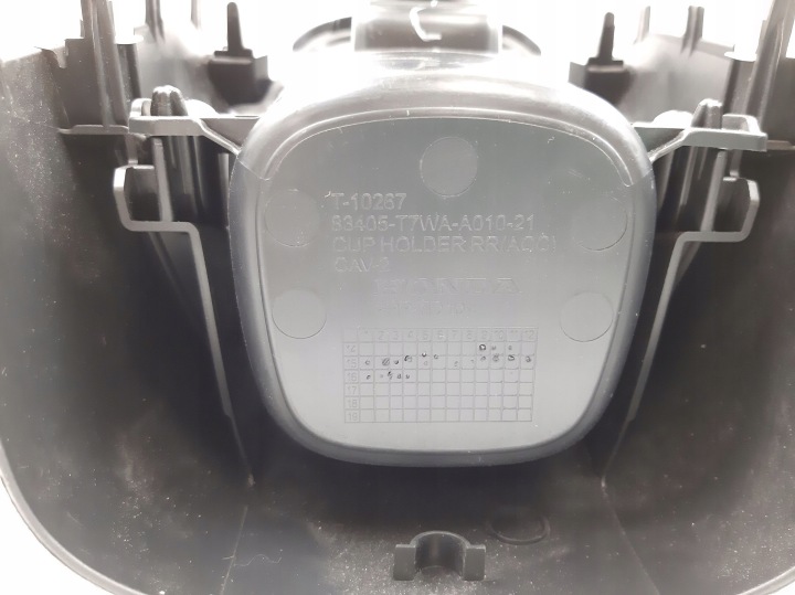 2016 HONDA HR-V PIÈCES INTÉRIEUR VOITURES T10266