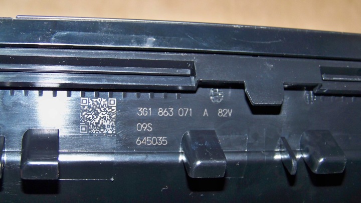 VW PASSAT B8 17R BOÎTE À GANTS TRANSMISSION PRISE USB CENDRIER