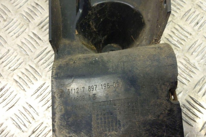 DROIT GLISSIÈRE ARRIÈRE PARE-CHOCS BMW 5 TOURING (E61) 7897196 GASOLINE 2004
