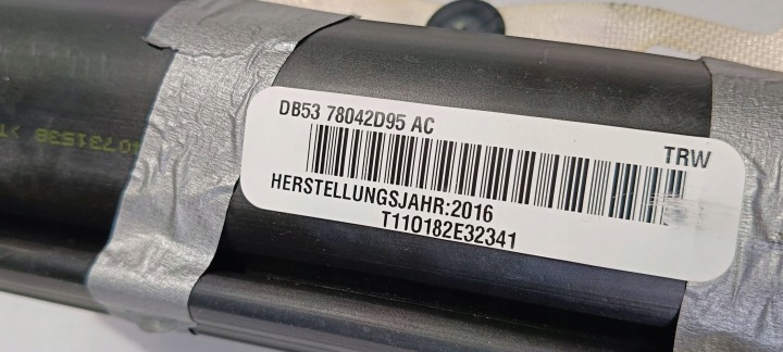 RIDEAU SÉCURITÉ COUSSIN GAUCHE CONDUCTEUR AIRBAG FORD EXPLORER V 2016-2019