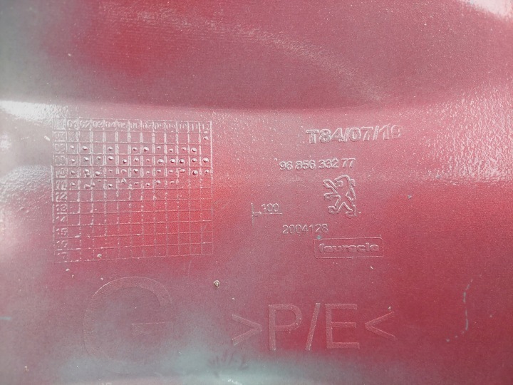 PEUGEOT 3008 2009- PARE-CHOCS ARRIÈRE ARRIÈRE ARRIÈRE SPOILER RZGOW GLACE
