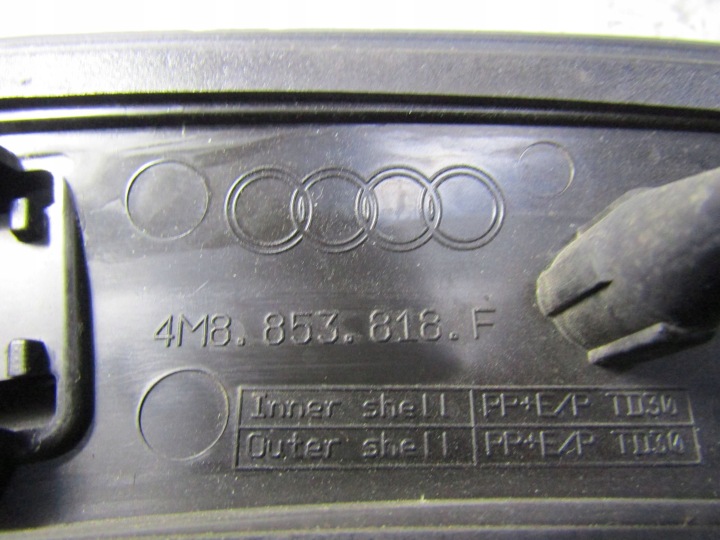 AUDI Q8 MOULURE GARDE-BOUE DROIT ARRIÈRE 4M8853818F