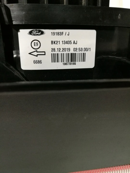 PHARE ARRIÈRE GAUCHE FORD TRANSIT CUSTOM ORIGINAL 2411271 BK2113405AJ