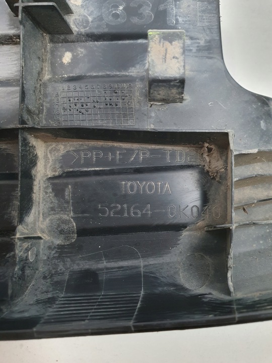 TOYOTA HILUX 8 VIII 2015 MOULURE REVÊTEMENT PARE-CHOCS ARRIÈRE ARRIÈRE GAUCHE