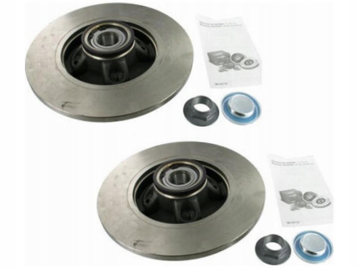 DISQUES ARRIÈRE PEUGEOT 5008 I 1.2-2.0 09-17 308 I 1.4-2.0 07-15 photo 1 - milautoparts-fr.ukrlive.com