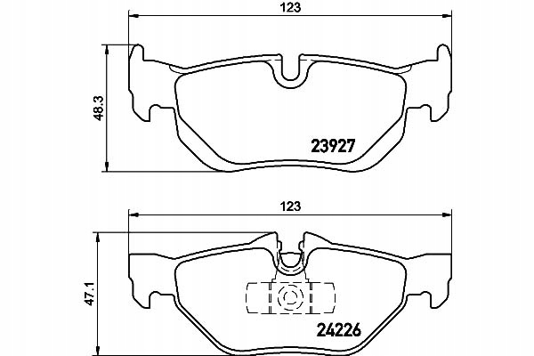 HELLA PAGID SABOTS DE FREIN DE FREIN BMW 1 130 I (E81) photo 2 - milautoparts-fr.ukrlive.com