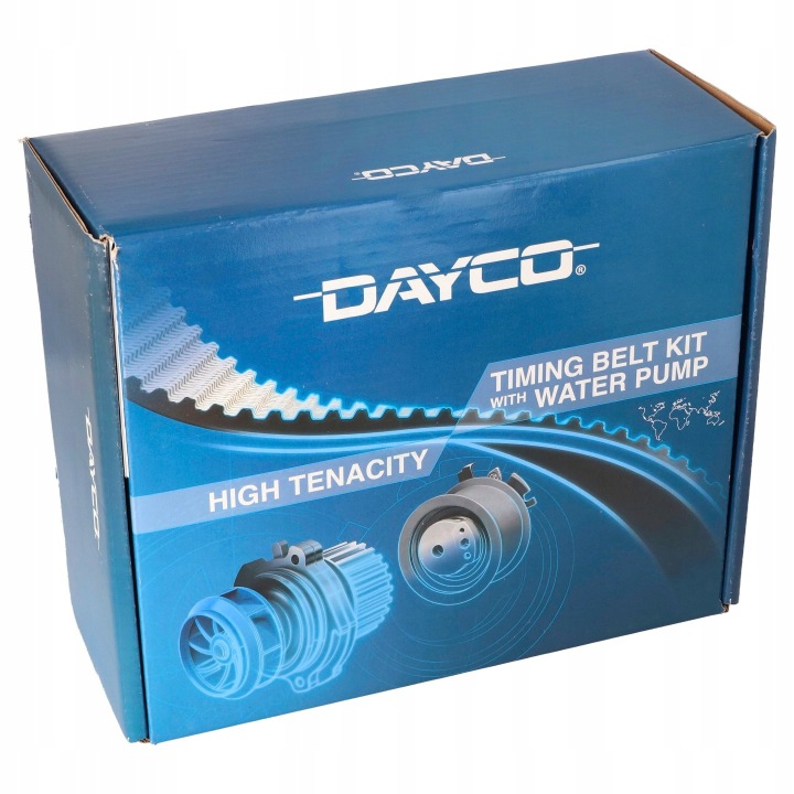 DAYCO KIT DISTRIBUTION VW 1,6TDI/2,0TDI AVEC POMPE SANS CAPTEUR