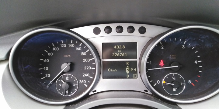 MERCEDES R W251 COMPTEUR TABLEAU DE BORD 3,0 CDI 09R EUROPE