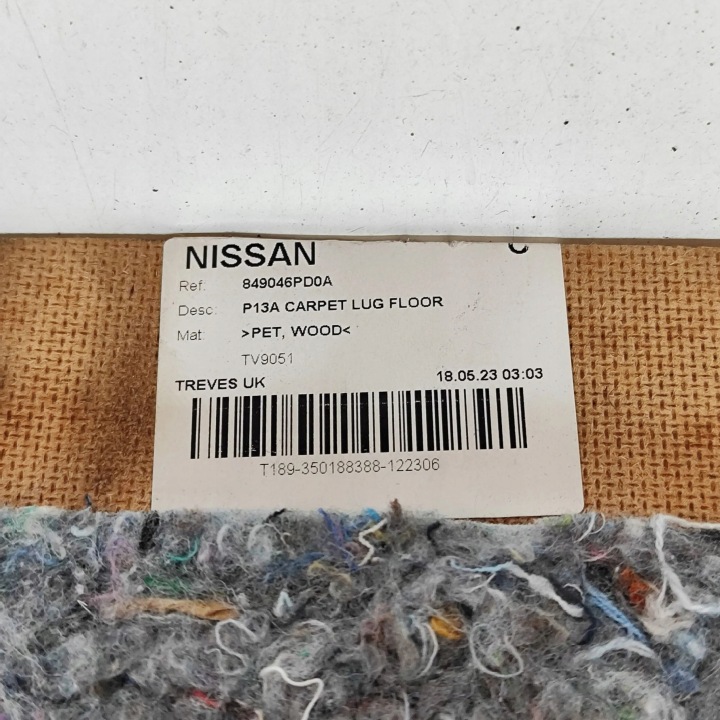 NISSAN JUKE II F16 2023 REVÊTEMENT COUVERCLES DE COFFRE