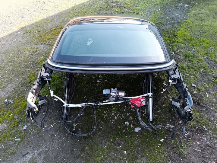 TOIT CABRIO MECHANIZMEM POMPE NOIR LC9X VW EOS 2005-2009 100% FONCTIONNEL