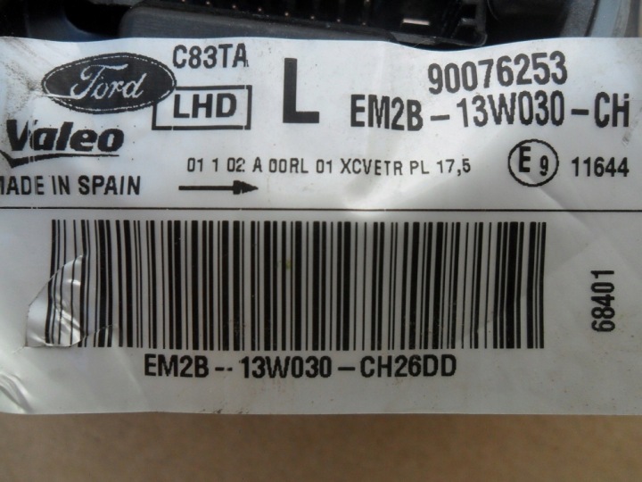 FORD AVEC ENSEMBLE MAXIMAL II 90057397 CONVERTISSEUR XÉNON