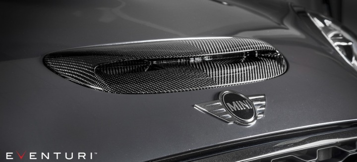 CONDUIT D'AIR EVENTURI MINI COOPER AVEC JCW RESTYLAGE NOIR CARBONE