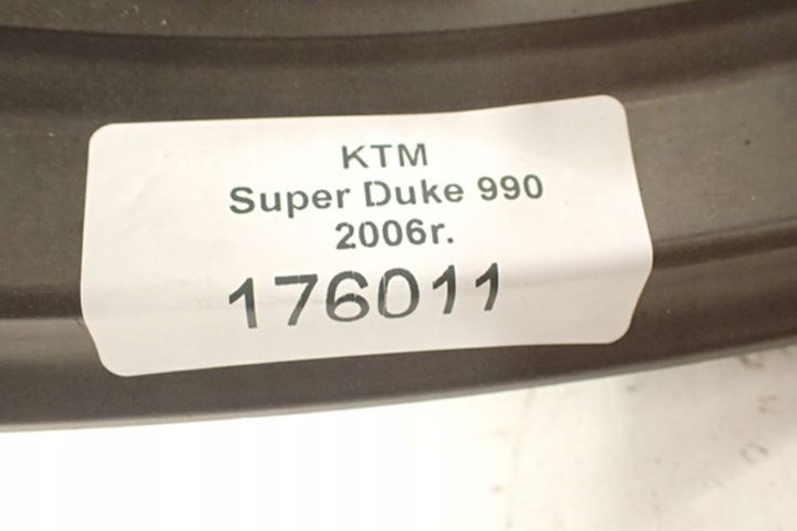 KTM SUPER DUKE 990 05-13 JANTE AVANT 17″X3.50
