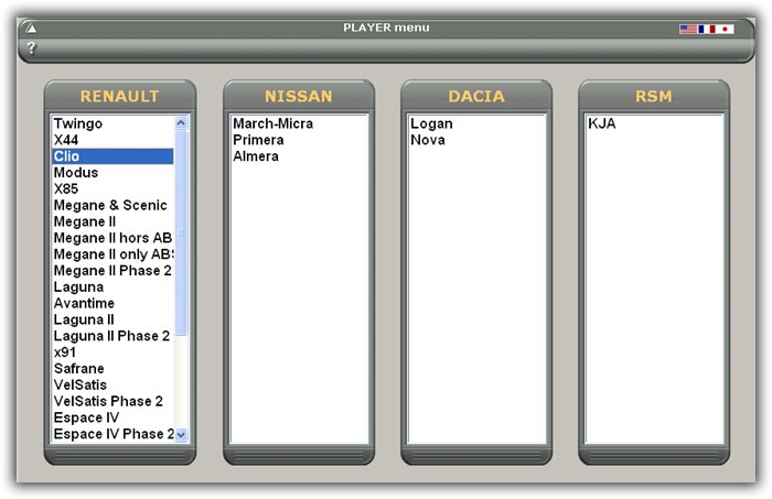 MÓDULO DIAGNOSTYKI DACIA LOGAN, NISSAN ALMERA MICRA 