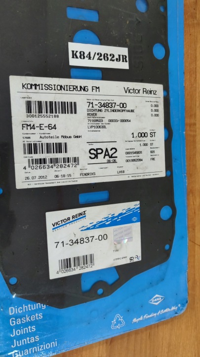 VICTOR REINZ JOINT D'ÉTANCHÉITÉ COUVERCLES SOUPAPE LAND ROVER FREELANDER 1.8 98-