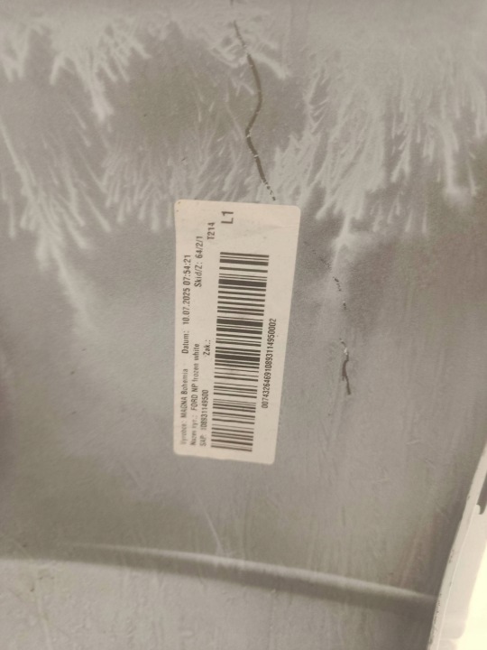 PARE-CHOCS AVANT AVANT FORD TRANSIT CONNECT MK3 24- 2KF807221A