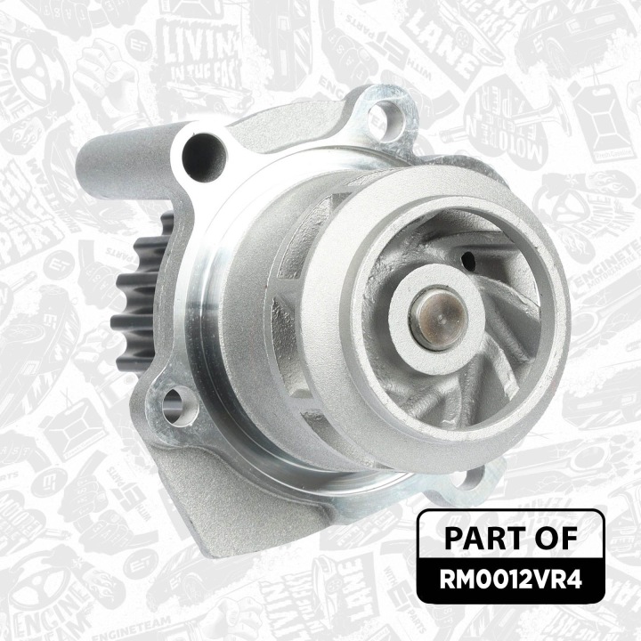ET ENGINETEAM RM0012VR4 KIT COURROIE DISTRIBUTION POMPES À EAU VERS VW POLO (9N)