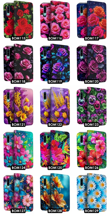 CUIR NATUREL ÉTUI AVEC CLAPET PORTFEL VERS HUAWEI P30