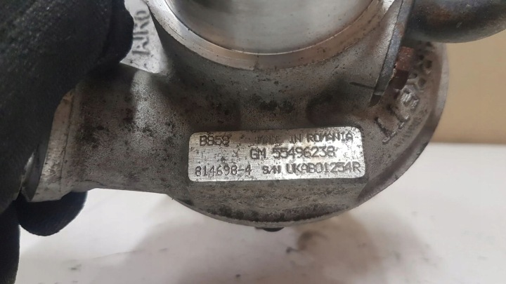 TURBOCOMPRESSEUR RÉGÉNÉRÉE OPEL 1.6 CDTI 95–110–136 KM B16DTL/B16DTU 81469