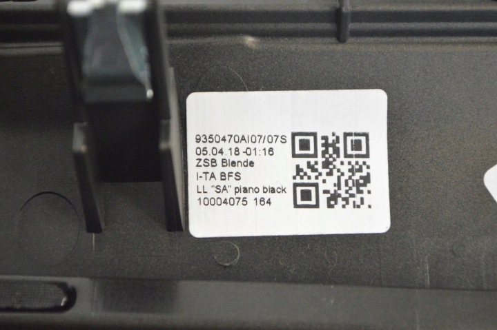 MINI COOPER COUNTRYMAN R60 2018 CHÂSSIS BOÎTE À GANTS TABLEAU DE BORD INSTRUMENTATION