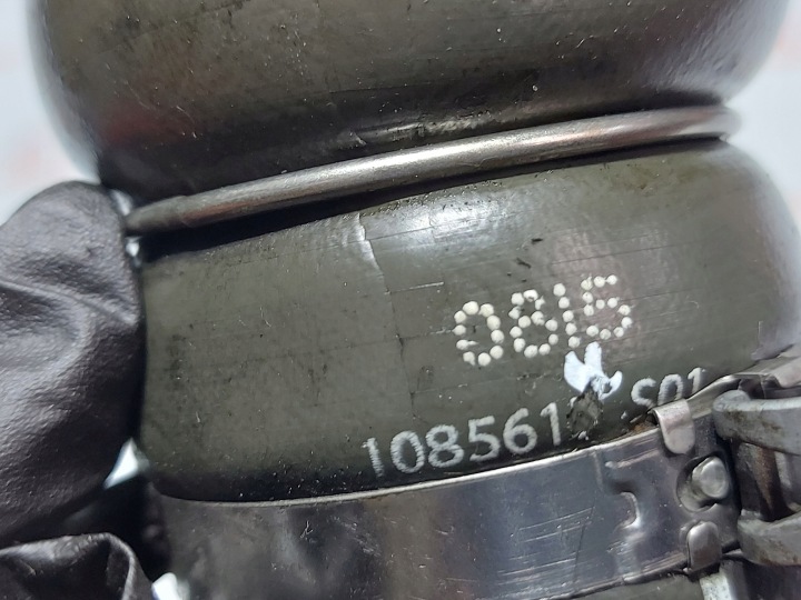 NISSAN QASHQAI 1.5DCI 110KM K9K636 TUYAU ÉCHANGEUR D'AIR DE SURALIMENTATION 1103650S01