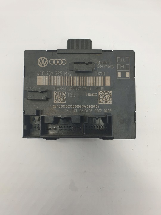 MÓDULO UNIDAD DE CONTROL DE PUERTA 4F0959795M AUDI A6 C6 04-11 