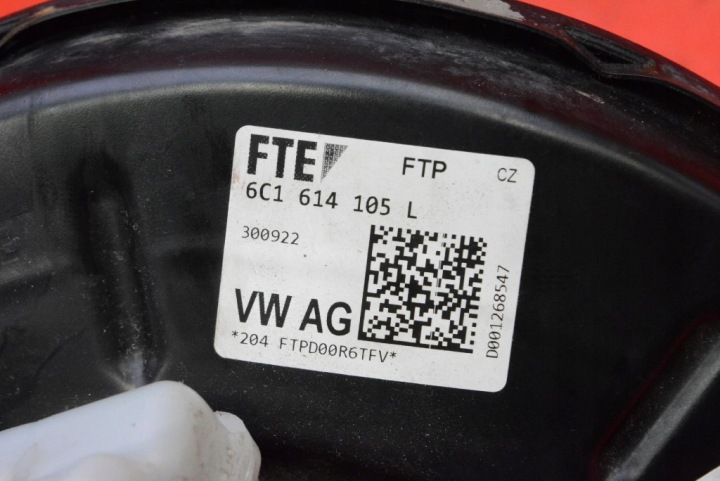 SERVO POMPE DE FREIN EUROPE 6C1614105L SKODA FABIA 3 III 1.0 MPI 60 KM 21-