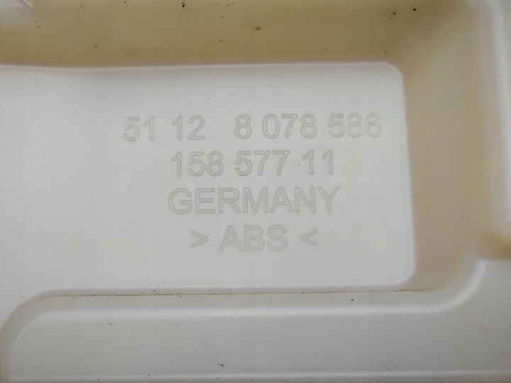 GLISSIÈRE FIXATION PARE-CHOCS DROIT ARRIÈRE MODULE BMW G26 8078586 27KM