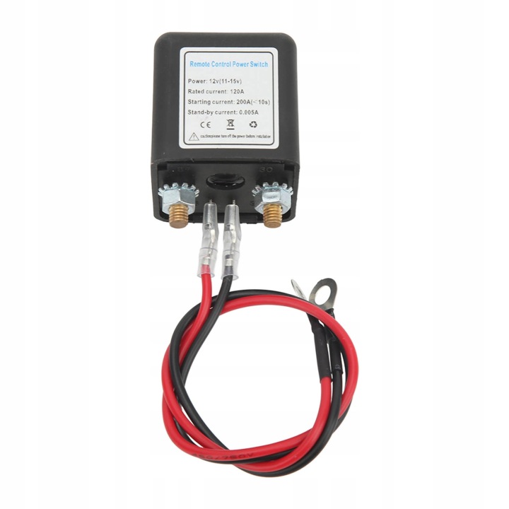 INTERRUPTEUR BATTERIE INTERRUPTEUR AWARYJNY 12V 120A TÉLÉCOMMANDE