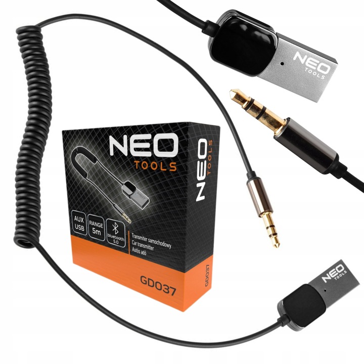 NEO TRANSMETTEUR AUTOMOBILE AUX-USB GD037