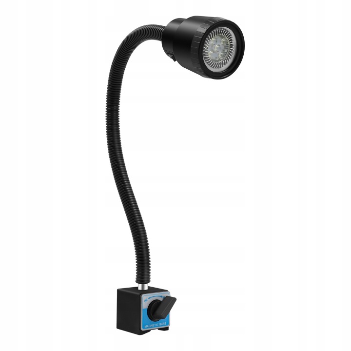 PHARE ATELIER 5W 6500K, ÉLASTIQUE PHARE LED PHARE TOKARSKA AVEC SUPPORT MAGNÉTIQUE