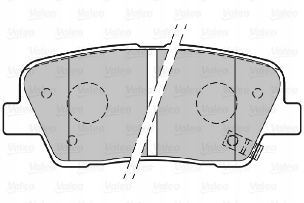 ZAPATAS DE FRENADO KIA SORENTO II 09-15 PARTE TRASERA 