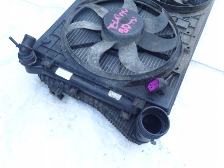 RADIATEURS EAU CLIMATISATION VENTILATEURS VW TOURAN I 1 1T 2.0 TDI 1K0121207G
