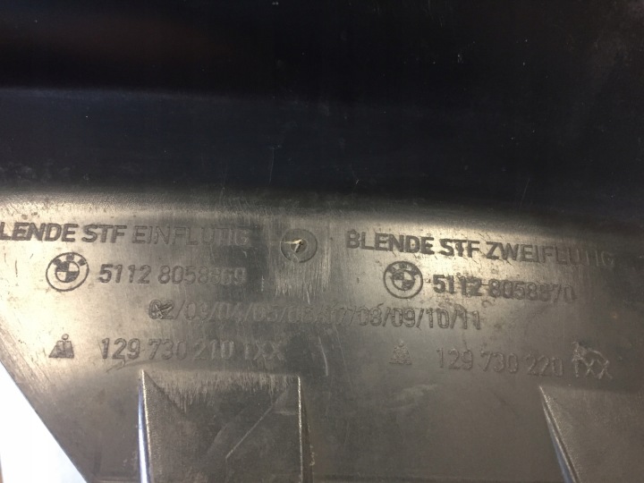 BMW F46 DIFFUSEUR PARE-CHOCS ARRIÈRE MODULE