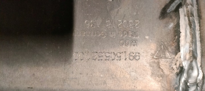 POUTRE PARE-CHOCS AVANT PORSCHE 911 991
