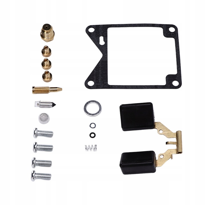 2SET/34PCS KIT RÉPARATION CARBURATEUR AVEC FALID CUP FLOAT 2416113 REMPLACEMENT KR
